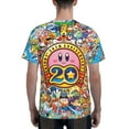 thumbnail image 5 of Unisex Kirby 3d Graphic Print Shirts For Mens Womens Casual Short Sleeve Tee Shirts Top, 5 of 7