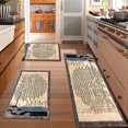 thumbnail image 2 of Kitchen Rugs Sets of 3 Non Slip Washable Kitchen Mats for Floor, Kitchen Runner Rug, Floor Mat Carpet for Entryway, Laundry, Sink, 2 of 12