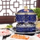 thumbnail image 5 of Olla caliente Shabu para sopa, olla caliente china, olla para estofado, olla para Ramen fácil de llevar, plato para frotar para restaurante, fiestas, C, 5 of 8