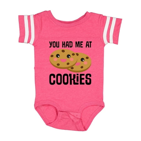 

Inktastic You Had Me at Cookies Gift Baby Boy or Baby Girl Bodysuit