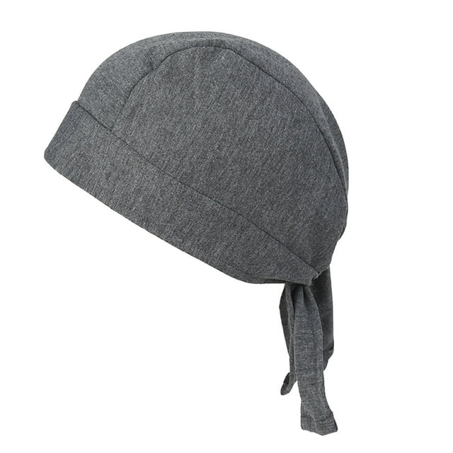 RANJIE Bonnets de Chimiothérapie en Coton pour Femmes, Pliables, Faits à la Main, à Imprimé Solide, pour Perte de Cheveux, Bonnet Ample