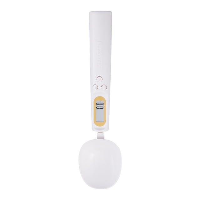Báscula de cocina digital con cuchara medidora de 500 g a 0,1 g, pantalla LCD, cuchara medidora precisa para hornear, diseño portátil para cocina doméstica, capacidad de 500 g, precisión de
