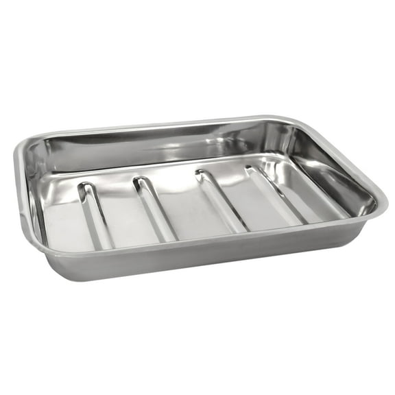Dissection Tray, 12" x 8"- High Quality Stainless Steel - Eisco Labs