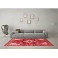 thumbnail image 3 of Ahgly Company Indoor Rectangle Medallion Red Traditional Area Rugs, 2' x 5', 3 of 4