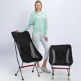 thumbnail image 6 of Djiypn Portable Camping Chair, Compact and Lightweight, Folding Chair for Backpacking Hiking Beach, Ultralight Camp Chair Supports 120KG/265Lbs Capacity, 6 of 9