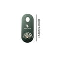 thumbnail image 4 of Almencla Fly Tying Hackle Gauge Fly Tying Tool, Portable Lure Making, Compact Equipment, Lightweight Practical Aluminum Measuring Tool Green, 4 of 8
