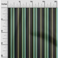 thumbnail image 1 of oneOone Viscose Chiffon Fabric Multicolor Stripe Printed Fabric 1 Yard 42 Inch Wide, 1 of 4