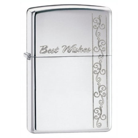 Best Cigar - Zippo Best Wishes Pocket Lighter