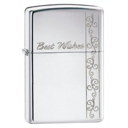 Zippo Best Wishes Pocket Lighter (The Best Cigar Lighter)