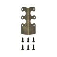 thumbnail image 1 of SGACAI Protectores de esquinas para muebles Protectores de esquinas de metal Zócalos Vintage, 1 of 7