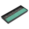 thumbnail image 3 of Emery Grinding Head, 30Pcs Carborundum Drill Bit Milling Burr Drill Bits Needle Rod Mixing Set Durable Electroplated Grinding Head  For Industrial Supplies ANGGREK 3,0 mm, 3 of 8