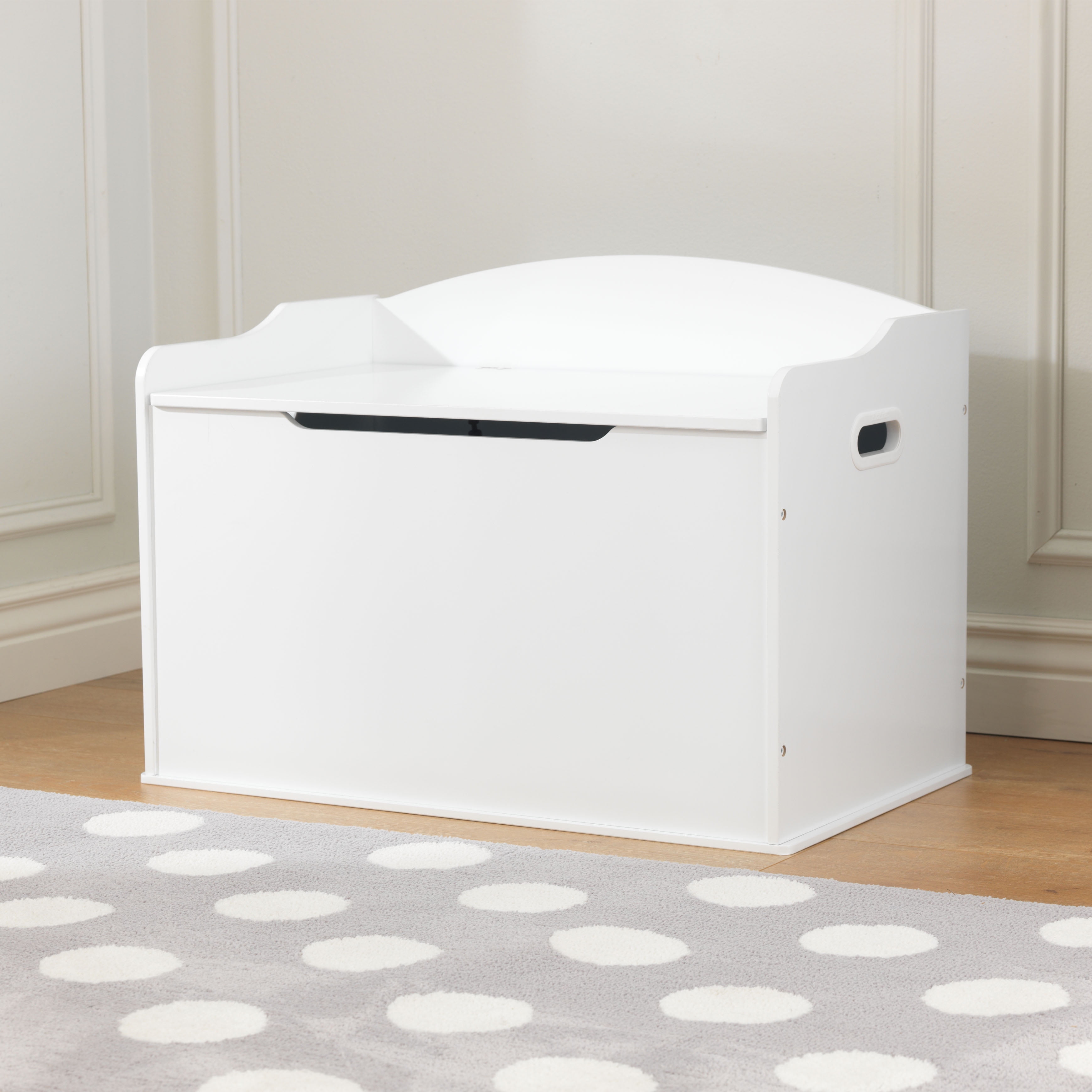 Details About White Wooden Kids Toy Storage Box Organizer Playroom Bin And Sitting Bench