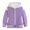 Purple, variant on Qopobobo Baseball Jacket Kids Straight Jacket Kids Baseball Jacket Varsity Coat Fall Winter Fleece Bomber Vintage Outerwear Black,1-2 Years