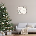 thumbnail image 3 of Stupell Industries Dear Santa Postcard Holiday Painting Gray Framed Art Print Wall Art, 30 x 24, 3 of 9