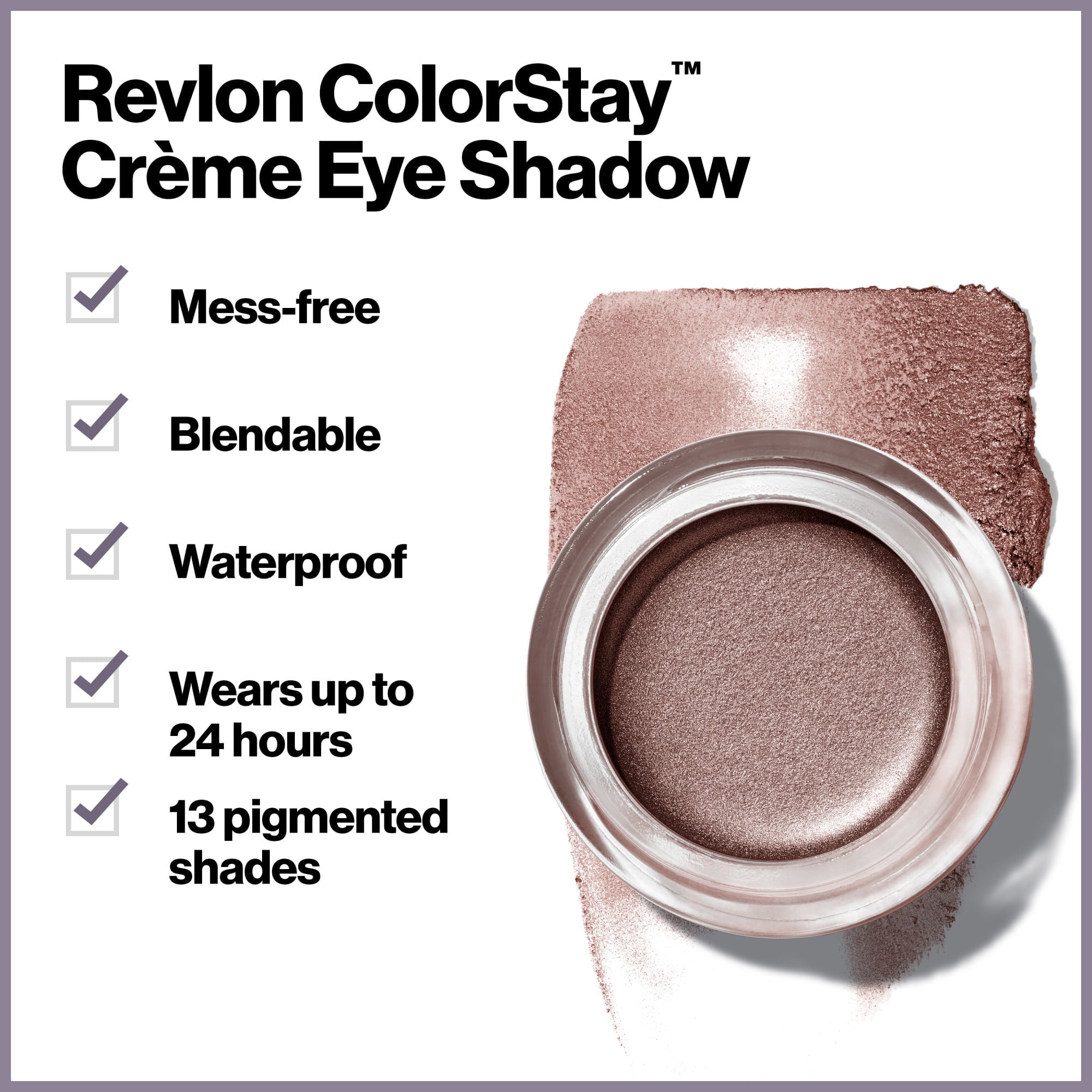Revlon ColorStay Crème Eye Shadow, Praline, 0.18 oz