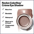 thumbnail image 6 of Revlon ColorStay Waterproof Matte and Shimmer Cream Eyeshadow, 24hr Wear, 730 Praline, 6 of 10