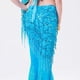 thumbnail image 2 of Qarigey Danza del vientre Hip Wrap Bufanda Accesorios Cinturones Cadena de danza del vientre Traje Cintura de moda Suministros Rendimiento Cinturones Azul, 2 of 6