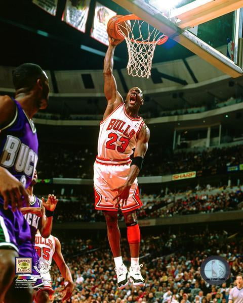 Michael Jordan 1996 Action Photo Print 