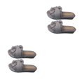 thumbnail image 4 of Minnieouse Zapatos de plataforma de cuña, zapatos planos de verano, sandalias de playa, sandalias informales de ocio, toboganes, calzado para Type9 NO9, 4 of 6