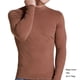 thumbnail image 4 of Sonducket Ropa de abrigo, suministros para hombres, camisa térmica, jerséis informales, multicolor, tamaño compacto, flexible al tacto, ropa de manga Ropa interior Marrón Sonducket AP013704-02, 4 of 6