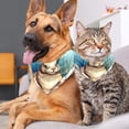thumbnail image 4 of Easter Breathable Chiffon Dog Bandanas Pack of Two - Translucent Pet Collars 16x16x22.8in and 20.9x20.9x30in Sizes, 4 of 5