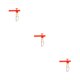 thumbnail image 3 of Eigraketly Paquete de 10 anzuelos de balance de pescado anzuelos de liberación anti-bobinado divisor de gancho accesorios de pesca de gran tamaño regalos Type1 NO1 Eigraketly CBP361718, 3 of 6