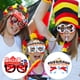 thumbnail image 2 of Gafas para aficionados al fútbol, gafas de competición de fútbol, accesorios para fotomatón, gafas de fiesta para cumpleaños con temática de fútbol, fiestas deportivas, 2 of 8