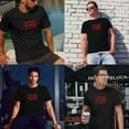 thumbnail image 3 of Greenyef Graphics I Paused My Game to Be Here Gamer Gift Funny Tee Men's T-Shirt Style-14 (Black & Red, Medium), 3 of 6