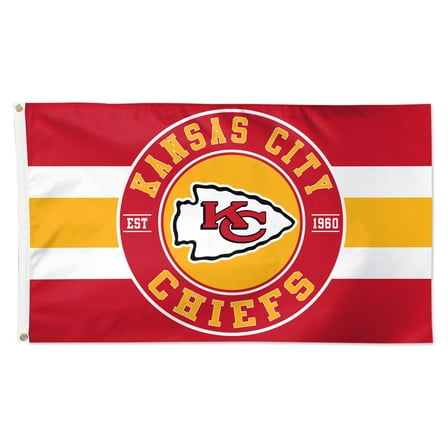 NFL Kansas City Chiefs Vintage 3' x 5' Deluxe Flag