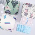 thumbnail image 3 of Cheers.US Sanitary Napkin Storage Bag Menstrual Pad Bag Nursing Pad Holder Portable Menstrual Period Sanitary Pouch Zipper Tampons Collect Bags for Teen Girls Women Ladies, 3 of 7