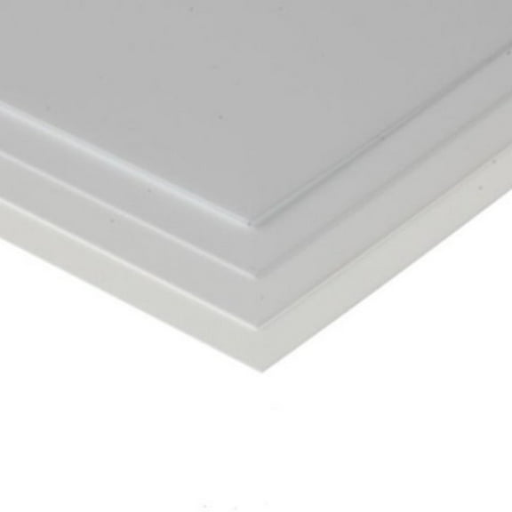 Evergreen 9010 6 X 12" PLAIN WHITE .010" THICK   (4)