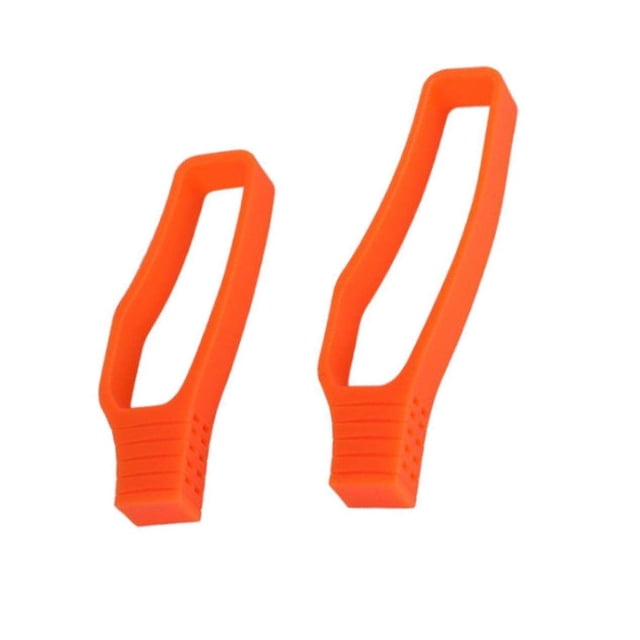 Silicone Bike Chain Guard Anti-Drop Guards Protect Adjustable Guide Protective orange