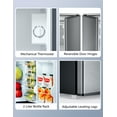 TaoTronics Mini Fridge with Freezer, 3.3 Cubic feet, Compact