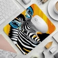 thumbnail image 2 of Zebra Non-Slip Rubber Bottom Printed Gaming Mouse Pad Mouse Mat - Square 8.3x9.8 Inch, Suitable for Office and Gaming., 2 of 6