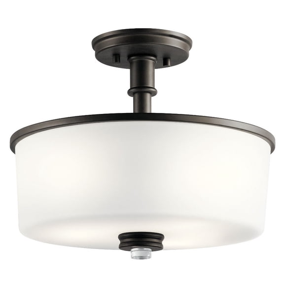 Kichler Lighting - Three Light Semi Flush Mount - Semi Flush Light - Joelson - 3