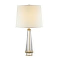 thumbnail image 3 of Kuzco Lighting Calista 1 Light Table Lamp, White Silk Shade Polished Nickel/White Silk Shade, 3 of 3