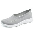 thumbnail image 2 of CAIXAI Orthopedic Dress Sneakers Women Adjustable Upper Women's Sneakers Classic Slip-On Low Top Walking Shoes Mesh Knitted Woven Mary Jane Shoes Hands-Free Workout Gym Shoes, 2 of 8