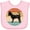 AD-Pink, variant on Inktastic Chihuahua Dog Retro Sunset Boys or Girls Baby Bib