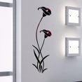 thumbnail image 3 of Bgsha 3D Mirror Flower Art Removable Wall Sticker Acrylic Mural Decal Home Room Decor, 3 of 7