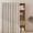 Beige, variant on Closet Curtain for Open Closet, Sheer Pleated Doorway Curtains for Kitchen Laundry Door, Privacy Closet Curtain Dust-Proof Window Shades for Storage Room Bedroom Living Room