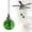 Green, variant on Garloy Decorative Ornaments Crystal Pendant,Decorative Crystal Pendant Chain Extender Pull String,Ceiling Fan Chain Pulls,Extension Pull String for Ceiling Fans,Ceiling Fan Pull Chain,Green,1PC