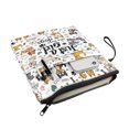 thumbnail image 3 of HELLHERO Dogs Pattern 1pcs Book Lovers Gift Paperback Book Cover 8.66 x 11.42 Inch Polyester Book Sleeve Protector Carrying Book Case with Zipper, 3 of 8