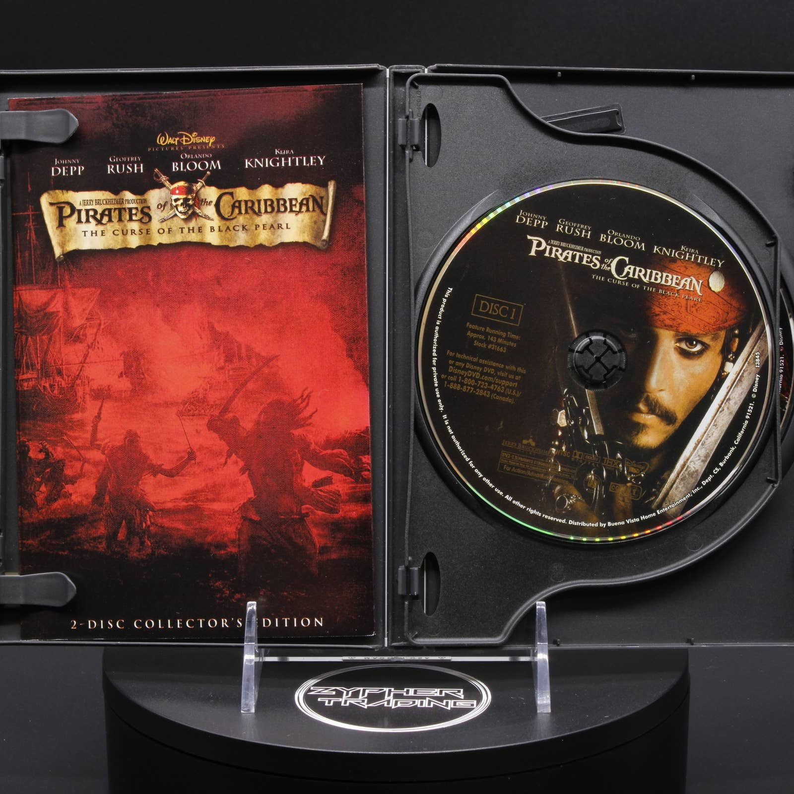 Disney's Pirates of the Caribbean Movie: The Curse of the Black