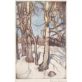 thumbnail image 2 of Eero Järnefelt 17x24 Gold Ornate Framed and Double Matted Museum Art Print Titled - Trees in Winter (1915), 2 of 4