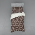 thumbnail image 2 of Ambesonne Ethnic Bedding Set 4 Pcs, Traditional Folk Retro, Queen, Black Cream, 2 of 3