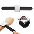 thumbnail image 5 of Trianu Magnetic Wrist Sewing Pincushion Wrist Magnetic Pin Holder Wristband Pin Cushion Holder for Hair Clips Sewing, Daily Hand Sewing (Black), 5 of 8