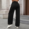 thumbnail image 4 of Womens Wide Leg Sweatpants Womens Cargo Work Pants Wide Leg Pants Woman Yoga Work Pants for Women Casual Work Pants Women High Waisted Cargo Pants Women, 4 of 4