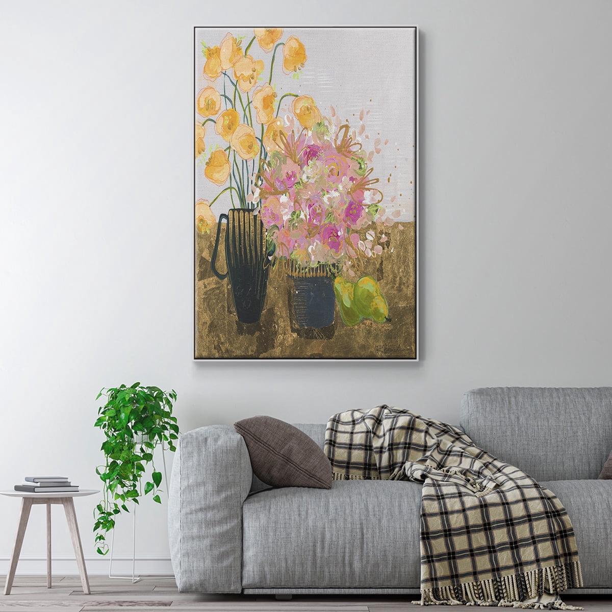 Not So Still Life Framed Premium Gallery Wrapped Canvas - Ready to Hang