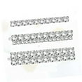 thumbnail image 2 of 3pcs Women Barrette Birthday Shiny Bobby Pins Crystals Fashion Gifts Rhinestone Valentines Pin Accessories Clips Diamond Hairpin Bang Ornaments Hair Day Silver Clip Crystal for, 2 of 5