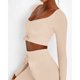 thumbnail image 5 of Conjunto deportivo NikouMX para mujer con cordón sin costuras, talla S M L, 5 of 7